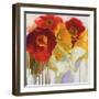 Red and Yellow Sensations-Shirley Novak-Framed Art Print