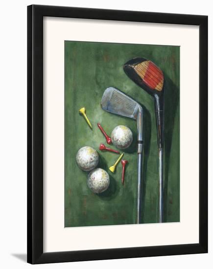 Red and Yellow Tees II-Simon Parr-Framed Art Print