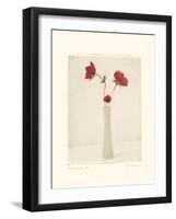 Red Anemones III-Amy Melious-Framed Art Print