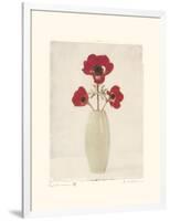 Red Anemones IV-Amy Melious-Framed Art Print