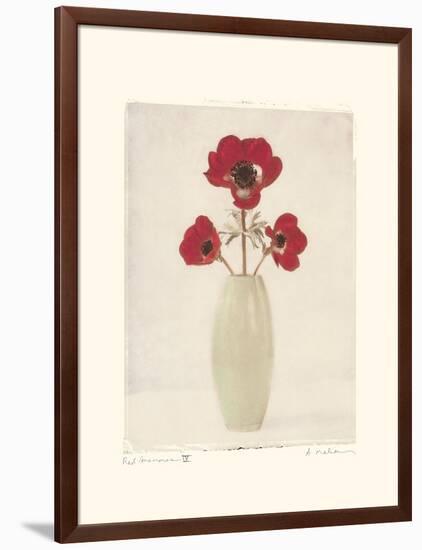 Red Anemones IV-Amy Melious-Framed Art Print