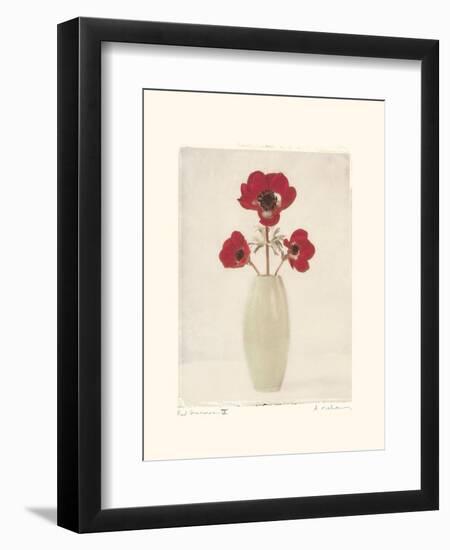 Red Anemones IV-Amy Melious-Framed Art Print