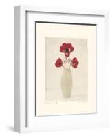 Red Anemones IV-Amy Melious-Framed Art Print