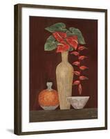 Red Anthuriums-Eva Misa-Framed Art Print