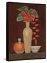 Red Anthuriums-Eva Misa-Framed Stretched Canvas