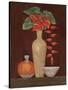 Red Anthuriums-Eva Misa-Stretched Canvas