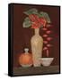 Red Anthuriums-Eva Misa-Framed Stretched Canvas