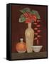 Red Anthuriums-Eva Misa-Framed Stretched Canvas