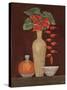 Red Anthuriums-Eva Misa-Stretched Canvas