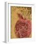 Red Apple Damask-Diane Stimson-Framed Art Print