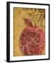 Red Apple Damask-Diane Stimson-Framed Art Print