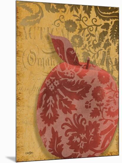 Red Apple Damask-Diane Stimson-Mounted Art Print