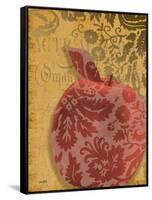 Red Apple Damask-Diane Stimson-Framed Stretched Canvas