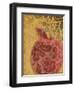 Red Apple Damask-Diane Stimson-Framed Art Print