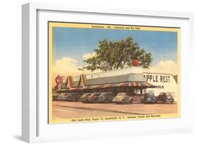 Red Apple Restaurant, Southfields, New York-null-Framed Art Print