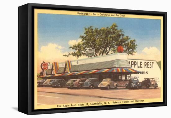 Red Apple Restaurant, Southfields, New York-null-Framed Stretched Canvas