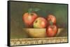 Red Apple Still Life-John Zaccheo-Framed Stretched Canvas