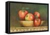 Red Apple Still Life-John Zaccheo-Framed Stretched Canvas