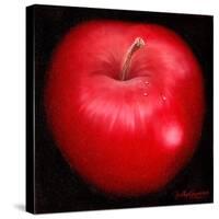 Red Apple-Nelly Arenas-Stretched Canvas