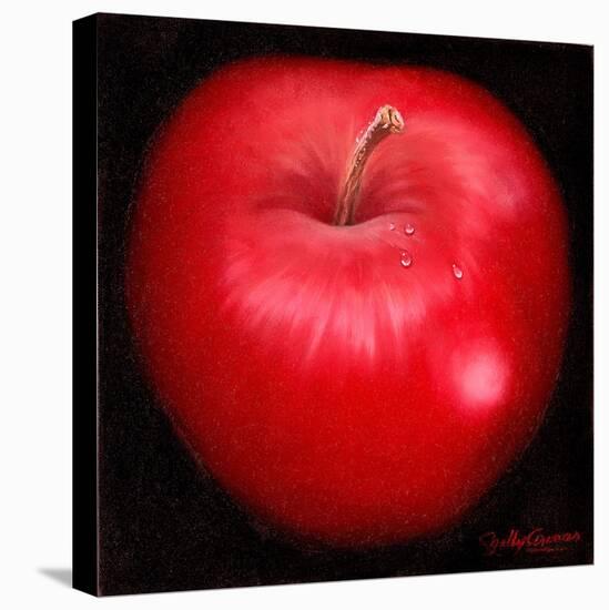 Red Apple-Nelly Arenas-Stretched Canvas