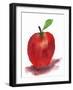 Red Apple-Wolf Heart Illustrations-Framed Giclee Print