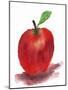 Red Apple-Wolf Heart Illustrations-Mounted Giclee Print