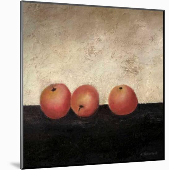 Red Apples-Anouska Vaskebova-Mounted Art Print