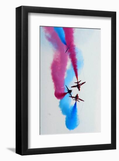 Red Arrow Display Team-null-Framed Art Print