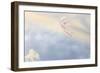 Red Arrows, Royal Air Force aerobatic display team, colourful sky, Derbyshire, England-Eleanor Scriven-Framed Photographic Print