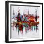 Red Autobiography-null-Framed Art Print