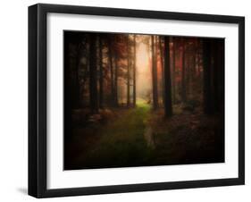 Red Autumn-Philippe Manguin-Framed Photographic Print