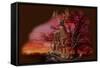 Red Autumn-Gordon Semmens-Framed Stretched Canvas