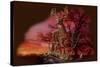 Red Autumn-Gordon Semmens-Stretched Canvas