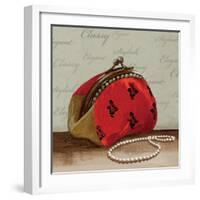 Red Bag-Anna Polanski-Framed Art Print