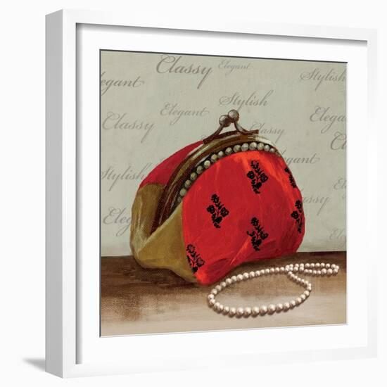 Red Bag-Anna Polanski-Framed Art Print