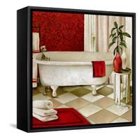 Red Bain I-Elizabeth Medley-Framed Stretched Canvas