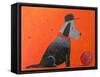 Red Ball-Robert Filiuta-Framed Stretched Canvas