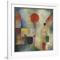 Red balloon-Paul Klee-Framed Giclee Print