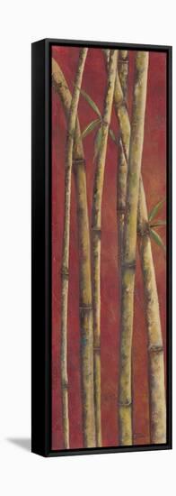 Red Bamboo II-Patricia Pinto-Framed Stretched Canvas