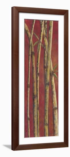 Red Bamboo II-Patricia Pinto-Framed Art Print