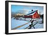 Red Ban in Bozeman, Montana-Jason Savage-Framed Art Print