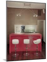 Red Bar-null-Mounted Photographic Print