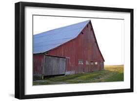 Red Barn at Sunset-Dana Styber-Framed Photographic Print