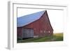 Red Barn at Sunset-Dana Styber-Framed Photographic Print