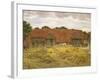 Red Barn at Whitchurch, 1868-George Price Boyce-Framed Giclee Print