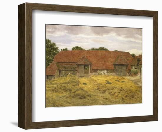 Red Barn at Whitchurch, 1868-George Price Boyce-Framed Giclee Print