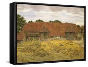 Red Barn at Whitchurch, 1868-George Price Boyce-Framed Stretched Canvas