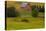 Red Barn, Hay Bales, Albion, Palouse Area, Washington, USA-Michel Hersen-Stretched Canvas