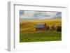 Red Barn, Hay Bales, Albion, Palouse Area, Washington, USA-Michel Hersen-Framed Photographic Print