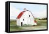 Red Barn I-Isabelle Z-Framed Stretched Canvas